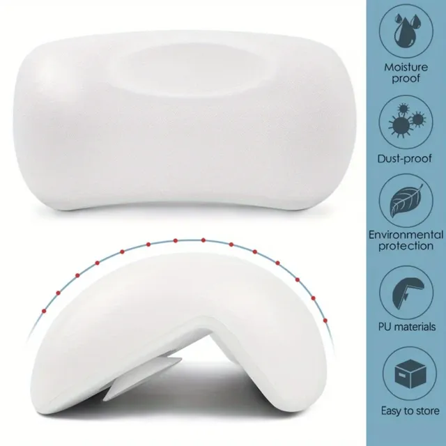 Coussin appui-tête de baignoire antidérapant – vue 3