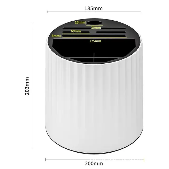 Bloc rangement couverts porteustensiles cylindrique… – vue 6