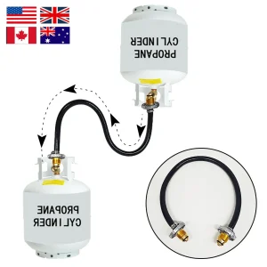 Pont de remplissage mutuel de 60cm, tube de raccordement à intervalles de propane, tuyau de pont précieux, fournitures de camping Pont de remplissage mutuel de 60cm, tube de raccordement à intervalles de propane, tuyau de pont précieux, fournitures de camping