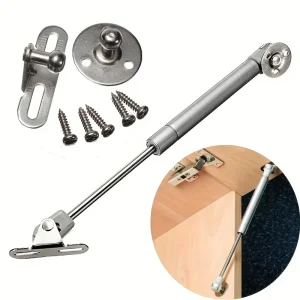 Quincaillerie pneumatique 1 pièce: charnière de meuble, Support de levage de porte d&rsquo;armoire de cuisine avec ressort à gaz hydraulique, maintien