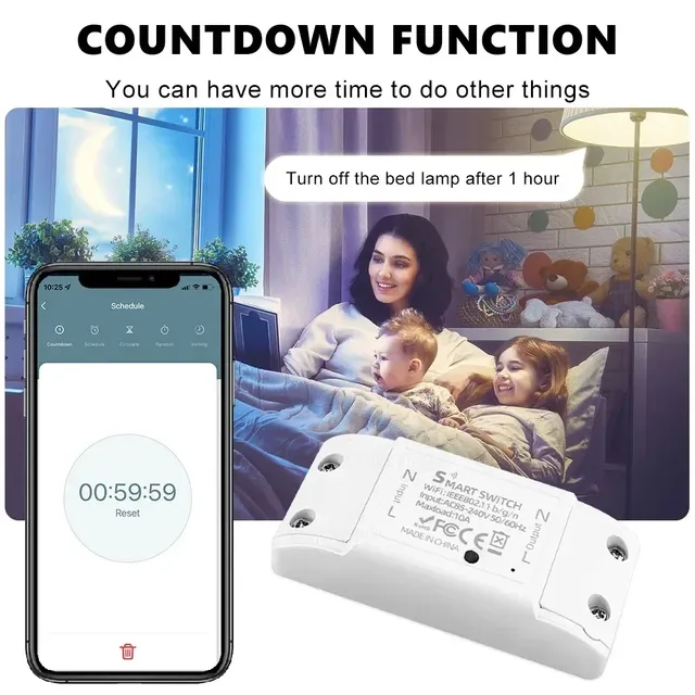 10A WiFi commutateur intelligent maison intelligente… – vue 5