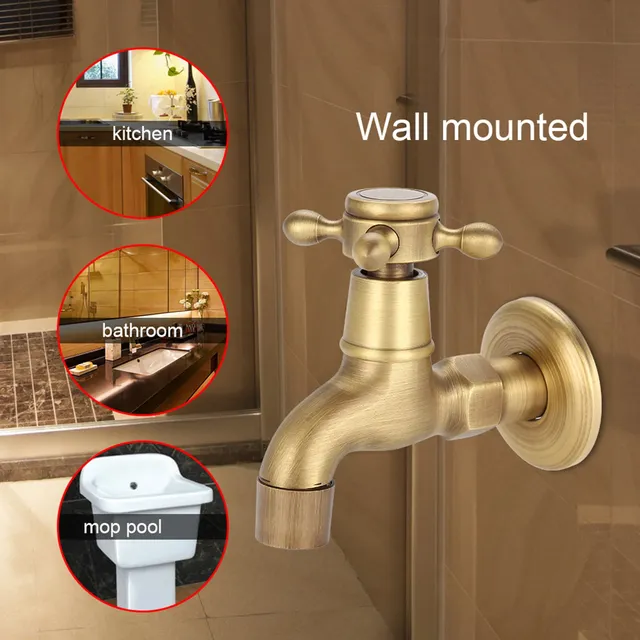 Robinet robinet Vintage mural – vue 2