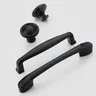 Poignée meuble cachée noire aluminium mat encastrée… – vue 4
