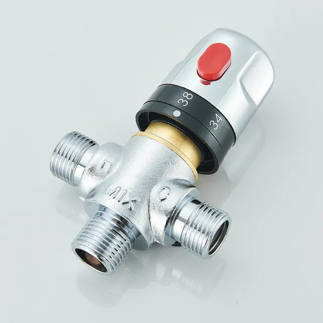 Vanne de mélange thermostatique en laiton Standard 1/2 – vue 4