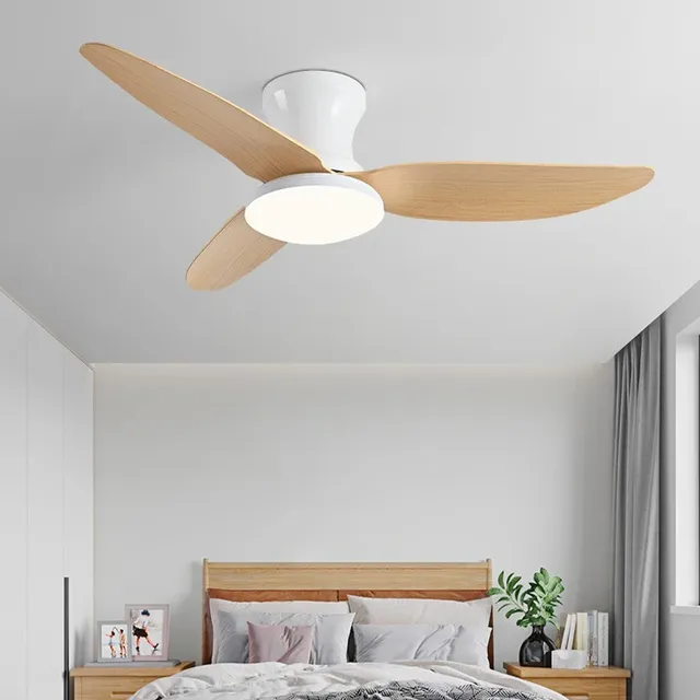 Lampe de ventilateur de plafond LED intelligente – vue 2