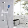 Pommeau de douche à effet de pluie chromé – vue 3