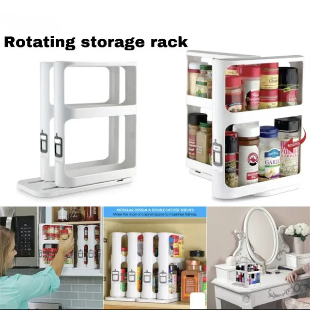 Support rotatif de stockage multicouche – vue 2