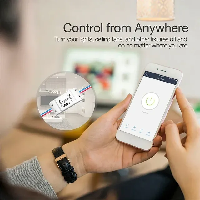 Commutateur d'éclairage intelligent WiFi – vue 5