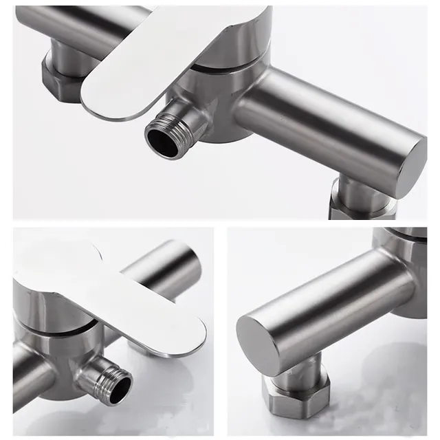 Robinet de douche de salle de bains en acier inoxydable… – vue 5