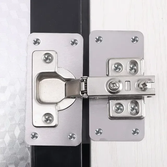 Kit de plaque de réparation de charnière d'armoire – vue 3