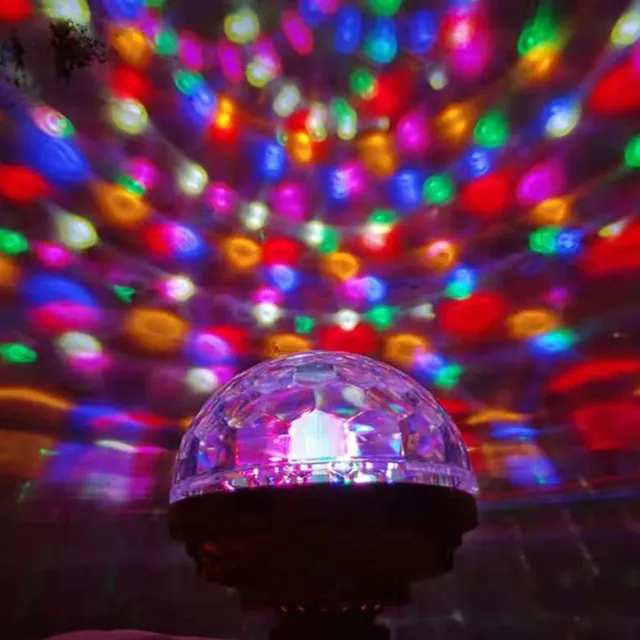 Petite lumière de scène rotative magique à LED RVB – vue 4