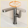 Salle de bains Rotation à 360 degrés robinet de lavabo… – vue 2