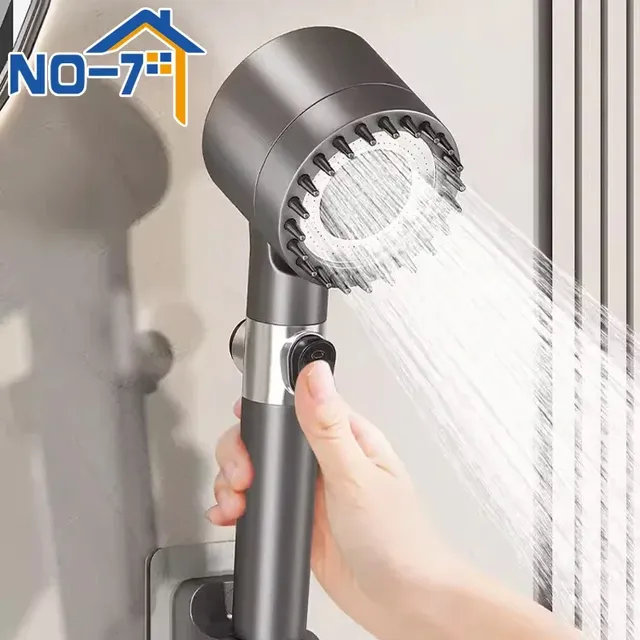 Pommeau de douche haute pression 6 en 1