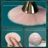 Pinceau de maquillage en éventail doré Rose – vue 5