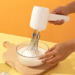 Outils de cuisine robot culinaire électrique ensemble mélangeur Portable mélangeur mélangeur à main mousseur à lait batteur à oeufs gâteau cuisson pétrissage mélangeur