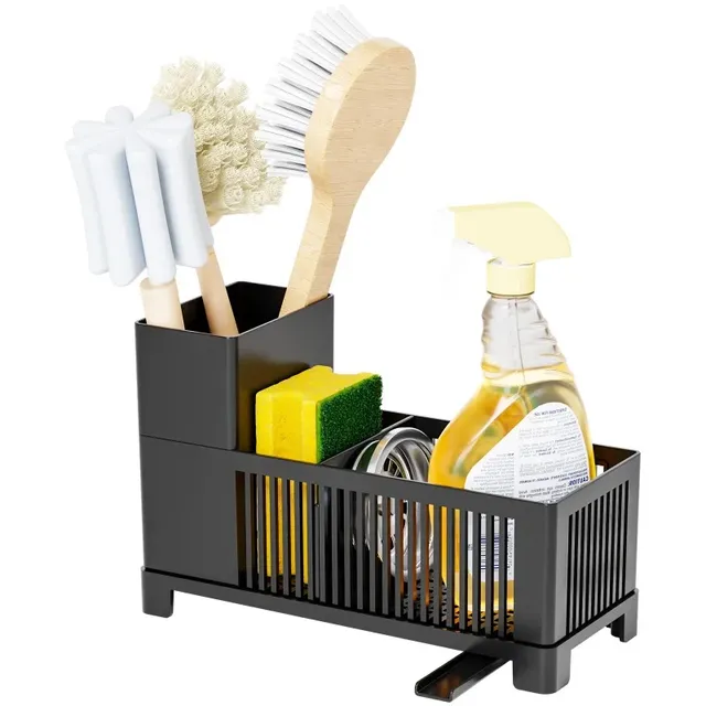Organisateur de comptoir d'évier de cuisine-support de…