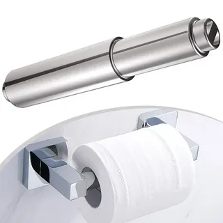 Porte rouleau papier hygiénique mural télescopique rétractable acier…