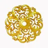 Rosace plafond décorative baroque volutes…