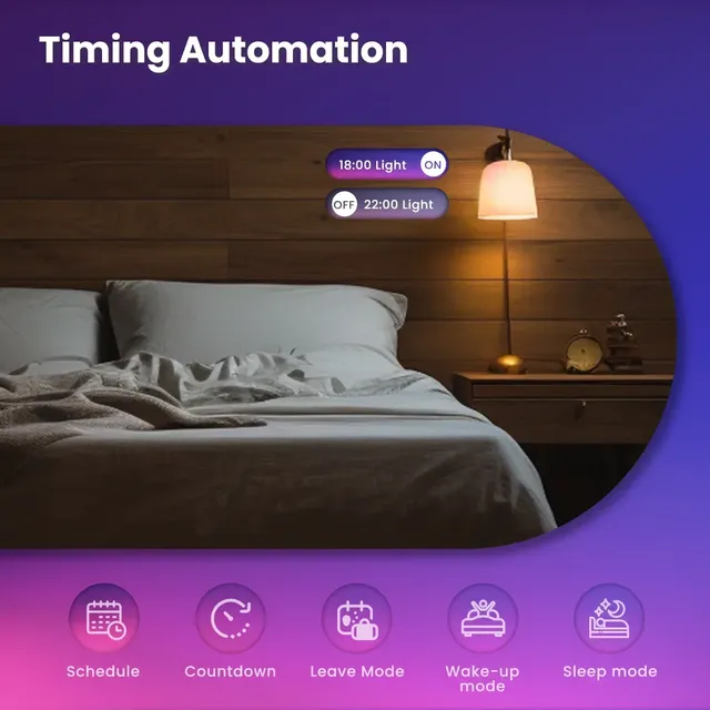 TNCE Tuya E27 E14 GU10 ampoule WIFI Zigbee – vue 3