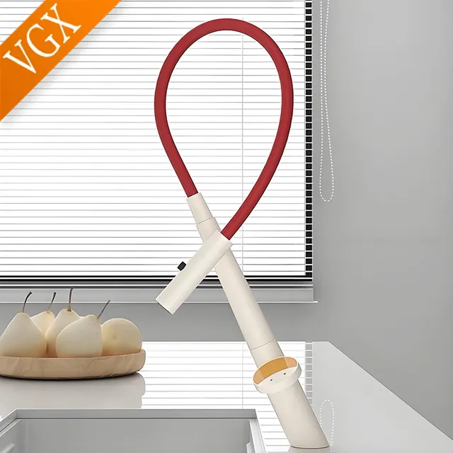 VGX robinet de cuisine doré – vue 3
