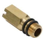 Bouchon d&rsquo;obturation pour connecteur de robinet en laiton M10, pour robinet froid et chaud, embout de tuyau Flexible, robinets mélangeurs d&rsquo;entrée d&rsquo;eau, accessoire