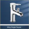 Robinet lavabo douche monotrou pont monté laiton poignée… – vue 4