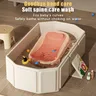 Baignoire bébé pliable portable PVC sécurisée douce peau… – vue 4