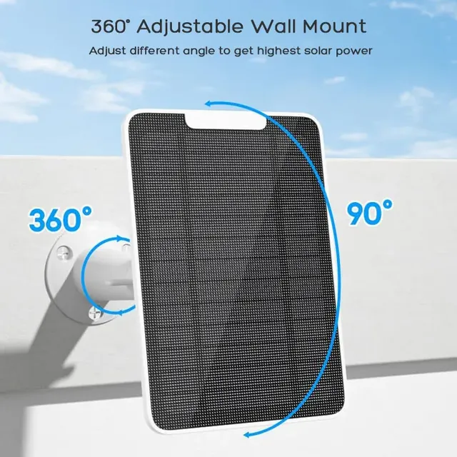 Panneau solaire étanche haute efficacité pour caméra… – vue 4