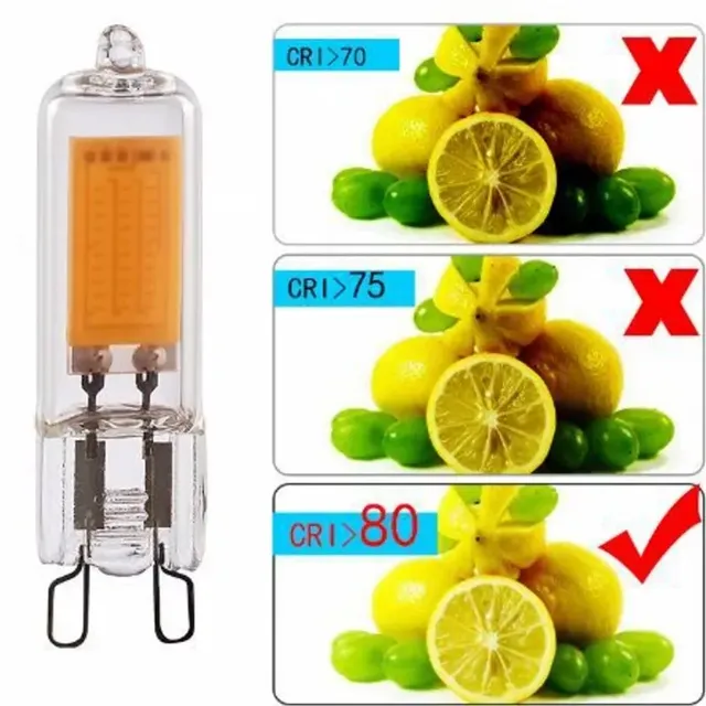 Ampoule LED en verre G9 7W 9W 12W 15W 220V – vue 3