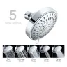 Pommeau douche chrome brillant multijets cinq réglages… – vue 1