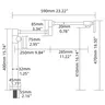 Mitigeur remplisseur cuisine articulé double bras… – vue 5