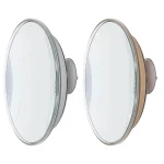 Miroir grossissant rond pour la maison, miroir grossissant 30X, signal latéral, 6 « , 3 aspiration de montage, signal standard