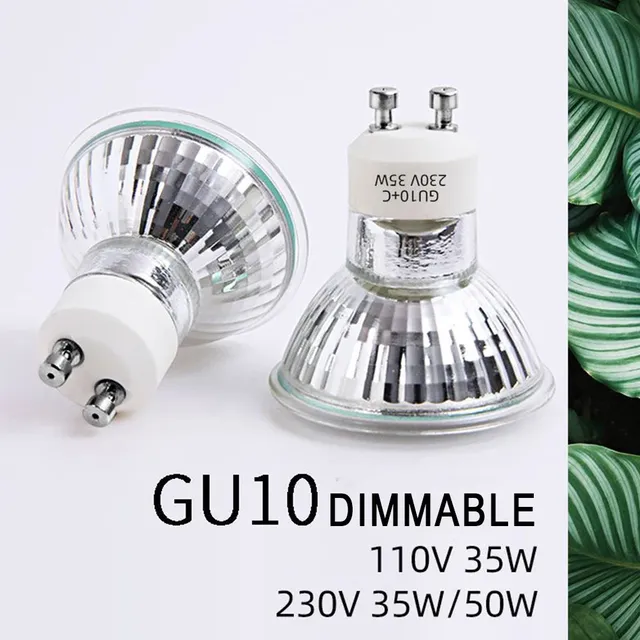 Ampoules halogènes GU10 GU10 + C 120V 230V 35W 50W – vue 6