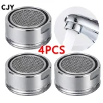 Aérateurs économie d&rsquo;eau robinet buse fil remplaçable robinet de cuisine filtre bouche salle de bains robinet barboteur pièces de salle de bains