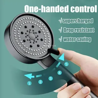 Pommeau de douche Turbo pour salle de bain