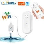 Tuya – capteur de fuite d&rsquo;eau intelligent WiFi, alarme de fuite de liquide, détecteur de niveau de débordement, Protection contre les inondations, application SmartLife