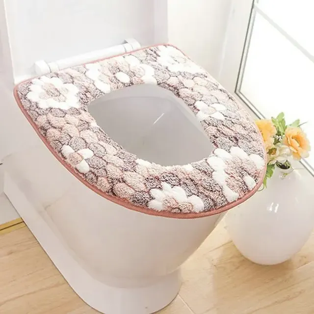 Doux salle de bain siège de toilette Closestool lavable… – vue 5