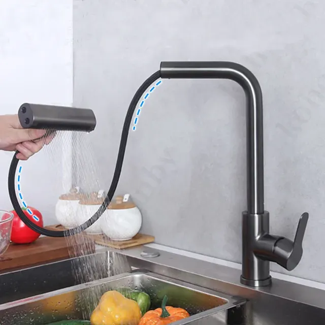 Robinet de cuisine en laiton – vue 2