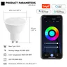 Ampoule LED Tuya Wifi GU10 avec changement de couleur… – vue 2