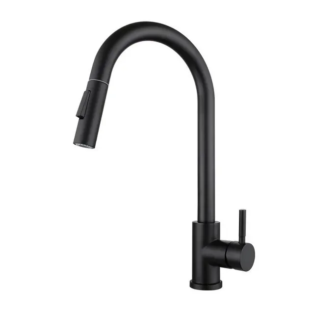 Robinet extractible de cuisine en acier inoxydable – vue 6