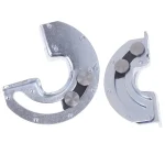 Charnière cachée à 90 degrés, équipement industriel, porte d&rsquo;armoire, limite coulissante, charnière fixe, quincaillerie de meubles, 2 pièces