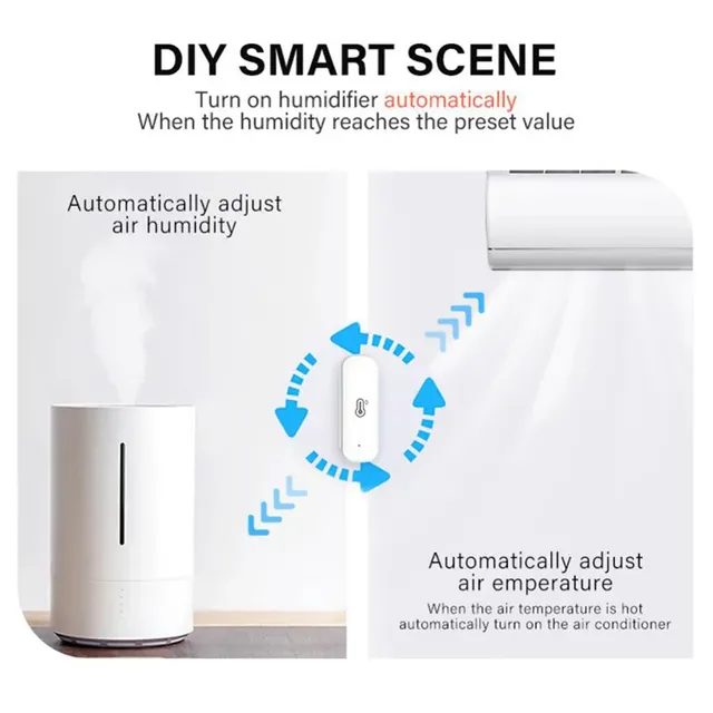 Capteur intelligent de température et d'humidité WiFi – vue 6