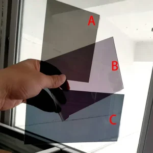 Panneau d&rsquo;écran LED noir Transparent, 3 couleurs, 200x200x2mm, feuille de plastique dédiée, panneau acrylique, verre organique, polyméthyle