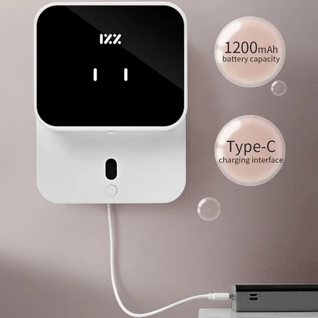 Distributeur automatique sans contact mural rechargeable… – vue 4