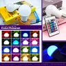 Ampoule LED RGB AC 220V 230V E27 Bombillas LED 7W IR… – vue 4