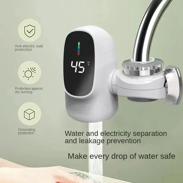 DIDI 3000W chauffe-eau électrique instantané robinet… – vue 6