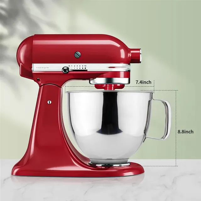 Bol mélangeur en acier inoxydable 5QT – vue 6