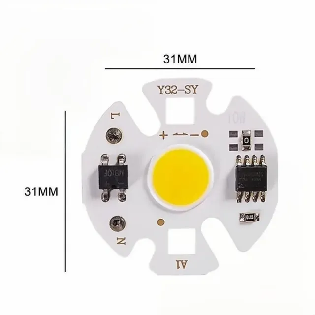 Perle de lampe LED COB 3w 5w 7w 9w 10w 12w AC 220V 240V… – vue 5