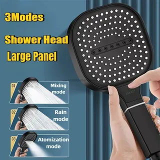 Pommeau de douche réglable à grand panneau