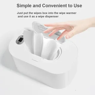 Chauffe lingettes bébé grande capacité 80 compatible boîtes standard…